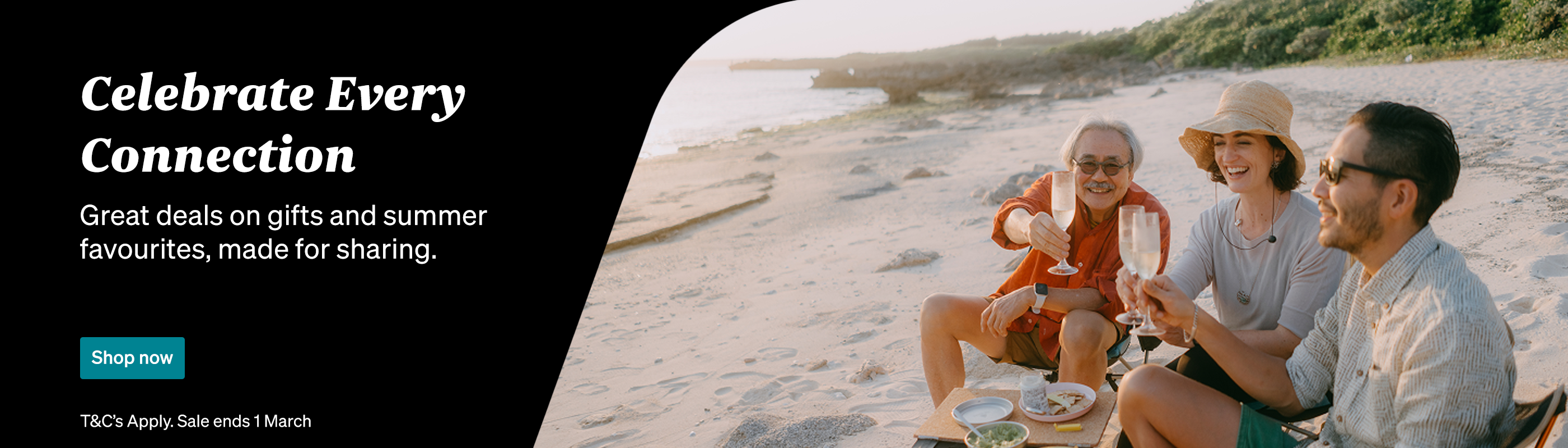 Great deals on gifts and summer favourites, made for sharing